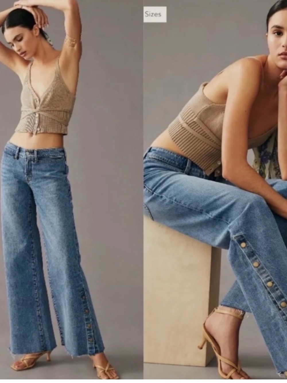 Anthropologie Pilcro Skater Low Rise-Leg Jeans